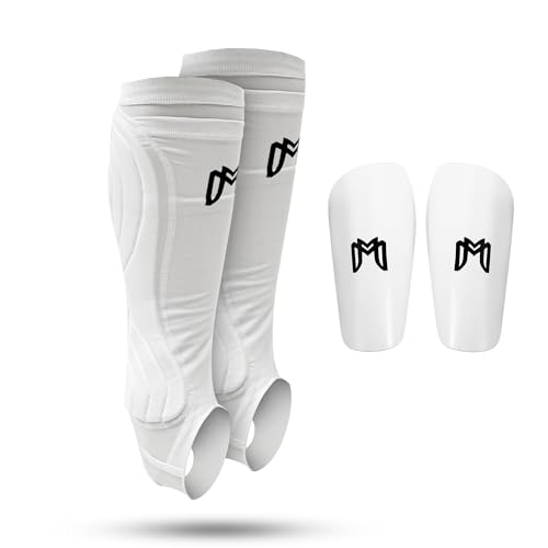 MediCaptain Soccer Shin Guard Sleeves with Padded Protection, Leg Guard for Adult, Teen Soccer...