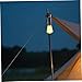 Jorzer Solar Tent Lights 4PCS Waterproof LED Solar Light Bulb USB Rechargeable Portable Outdoor Hanging Lamp with Hook for Camping Hiking Backpacking Emergency .-