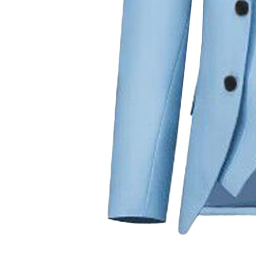 Mens 3 Piece Business Wedding Solid Suit Formal Dress Jacket Vest Pants Set Tow Button Slim Fit Formal Suit4