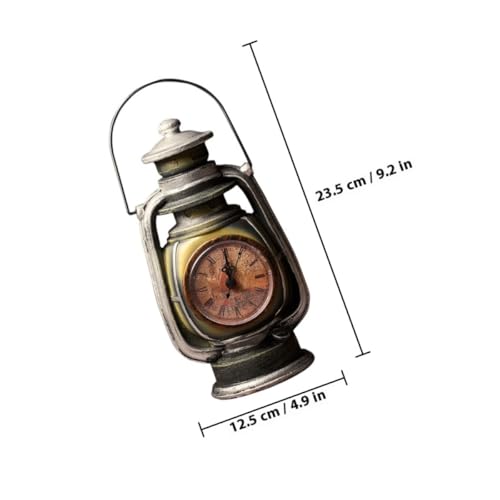 Reloj de mesa de resina retro vintage chic para decoración de interiores 3