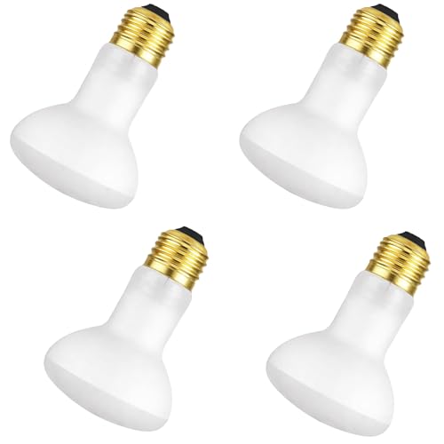 R20 60W Popcorn Machine Bulb 4-Pack E26 Dimmable 2700K Food Warming Bulb