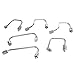 6.7 fuel injector line,Fuel Injector Line,Complete Injector Fuel Line Set Fuel Injector Feed Line Car Replacement Accessory 4935976 4935982 for 2007?2018 6.7L