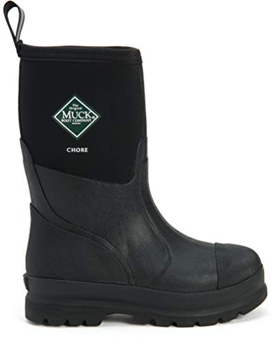 Image of MUCK Men's Chore Classic Mid Work Boot, Black, Size 7(M)