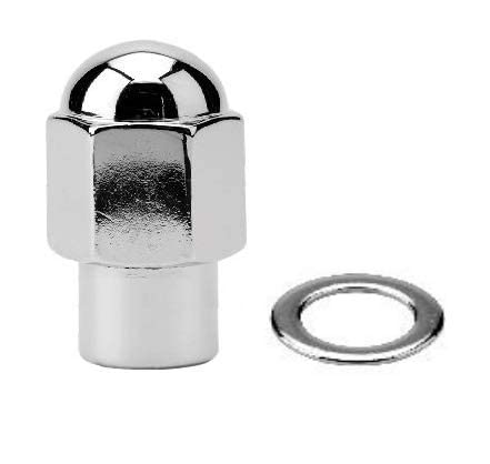 16 pcs Eagle Dually Wheel Rim Stainless Steel Lug Nut Short Mag Shank with Washer 14x1.5