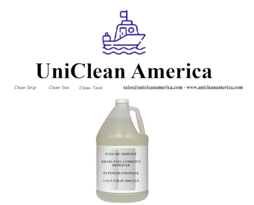 Fuel ADDITIVE Treatment I FOT Lubricity Improver I UNICLEAN AMERICA Fuel Oil & Diesel Lubricity Improver 5X Stronger I Made in USA I Size : 32 FL OZ