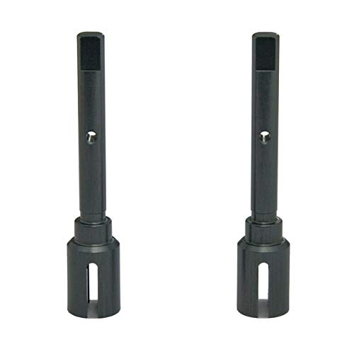 PrecisionGeek Grey Anodised Aluminium Propeller Joints, Set of 2 for Tamiya 54502 (TT02/TT02B/D/T)