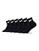 Nike Herren Unisex Everyday Cushion Ankle Pair Band Socken (6 Paar), Black/White, L EU