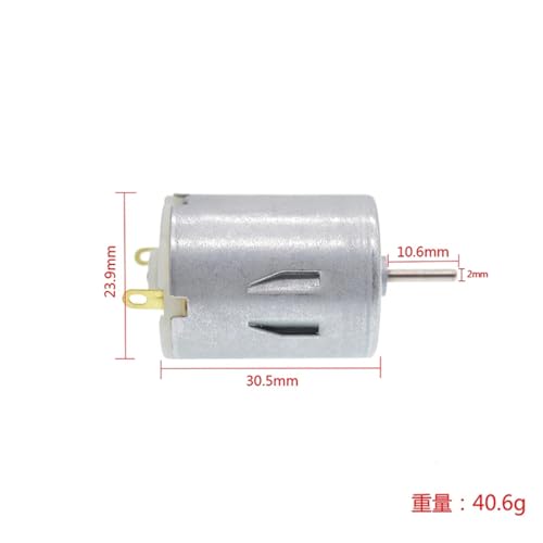 Moteur 280 haute puissance micro moteur électrique rond silver foot
