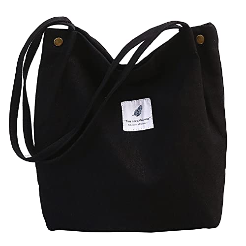 ZhengYue Sac fourre-Tout en Toile Tote Bag Femme Sac à Main à bandoulière Souple pour Femmes Shopping Voyage épaule Sac à bandoulière Sac à bandoulière décontracté Chic Sacs Cover