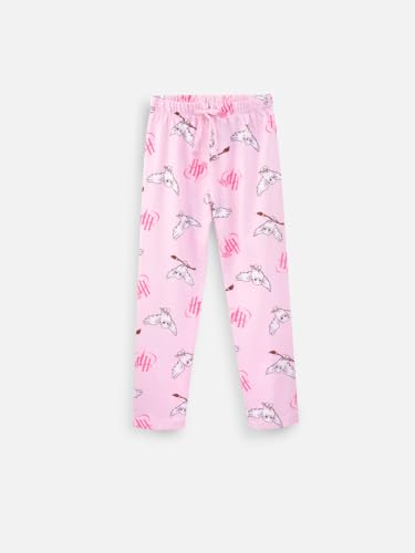Image of Nap Chief Girls Official Cartoon Characters Cotton Night Suit, Tshirt & Pyjama Set for Sleepwear