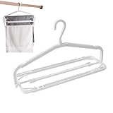 Support de montage sans effort : ce support à linge à installation rapide élimine le besoin d'outils lors de l'assemblage, avec une structure nécessitant peu d'entretien qui résiste à l'humidité pour préserver la qualité du vêtement et améliorer la commodité dans un usage quotidien