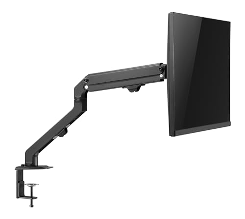 TM-45-C06 Mekanik Amortisör Düz/kavisli Ekran 17"- 27" Max 7 KG Tek Monitör Kolu