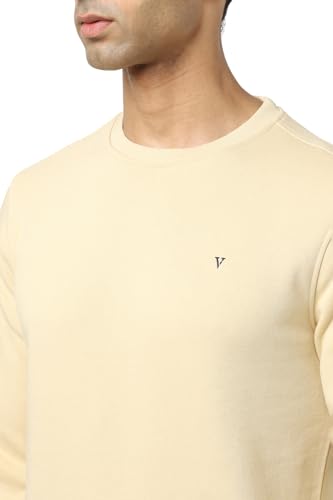 Image of Van Heusen Men Round Neck Cotton Sweatshirt