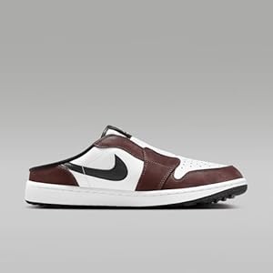 AIR JORDAN MULE 赤黒　28cm Tênis de golfe Air Jordan Mule, Marrom barroco/branco/vela/preto