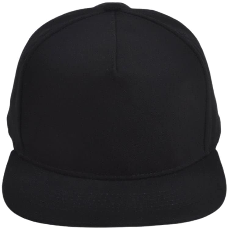 Image of Kings Of NY Blank Oversized XXL Structured Flatbill 5 Panel Size 8 Mens Snapback Hat Cap