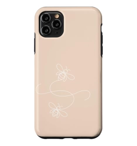 �A�[�e�B�X�e�B�b�N�ȃn�`�̃y�A���C���C���X�g �X�}�z�P�[�X iPhone 11 Pro Max �p