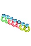 Neon Bachelorette Scrunchies I 7 Pack I Bachelorette Party Favor Hair Ties I Team Bride Hair Ties I