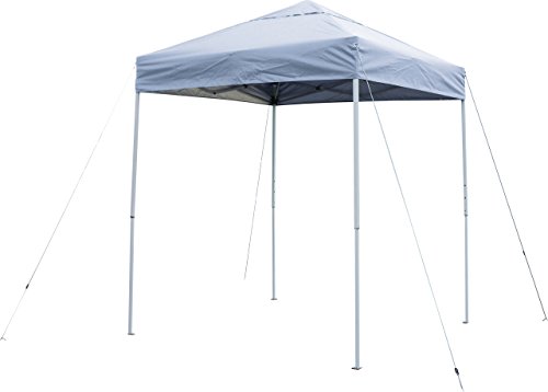 Field to Summit タープテント180 ST180 スチールフレーム ワンタッチテント 日除け キャンプ バーベキュー コンパクト イベント 収納バッグ 1.8m UV加工 耐水生地 遮熱 (グレー)