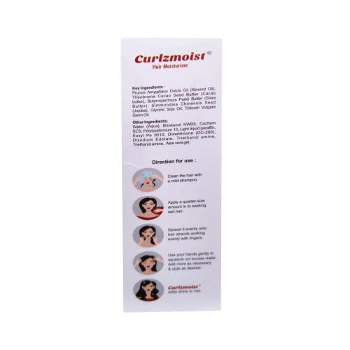 Image of New Curlzmoist Hair Moisturizer Cream 100Gm (All Types)