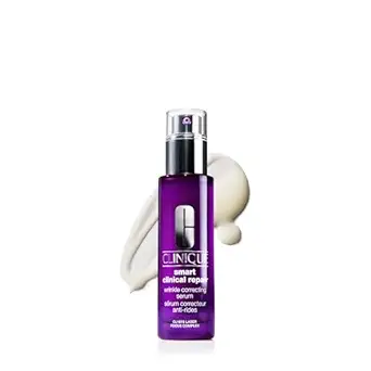 Clinique Smart Clinical Repair Wrinkle Correcting Anti-Aging Face Serum with Hyaluronic Acid, Peptides, and Retinoid
