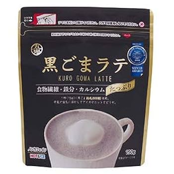 Amazon.com : Kuki Kuro-Goma Latte, black Sesame coffee 5.29