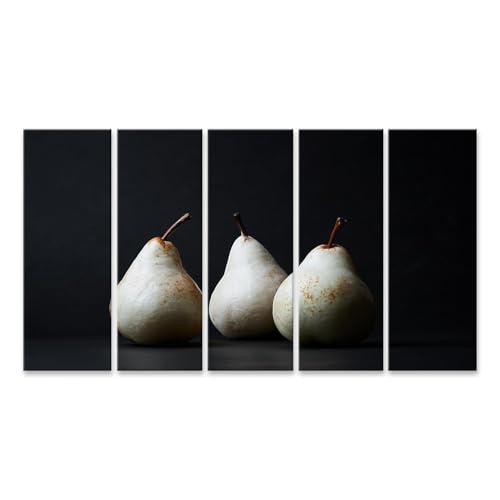 Tableau sur toile nature morte poires habillez un grand mur vide de cuisine