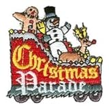 Generic Vintage Throwback Boy Girl Cub Christmas Parade Float Fun Patches Crests Badges Scout Guides Souvenir Iron On Patch