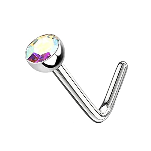 15 Pezzi Piercing Naso In Acciaio Inox - Viti Prigioniere Con Palla Piatta 20G Per Piercing Professionali - Foto 7