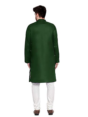 Image of trustous Mens straigth Solid Kurta Pyjama Set Combo in 100% Cotton with 16 Colour Option and Size are XS to 3XL for (Birthday,Wedding, Ceremony, Casual, Engagement)