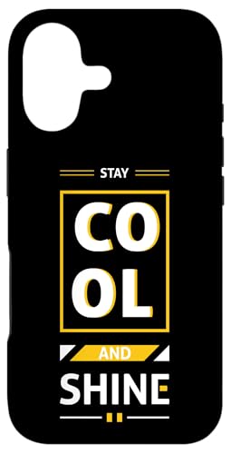 Stay Cool and Shine ���_�� �~�j�}���X�g ���`�x�[�V�����A�b�v �X�}�z�P�[�X iPhone 17 �p