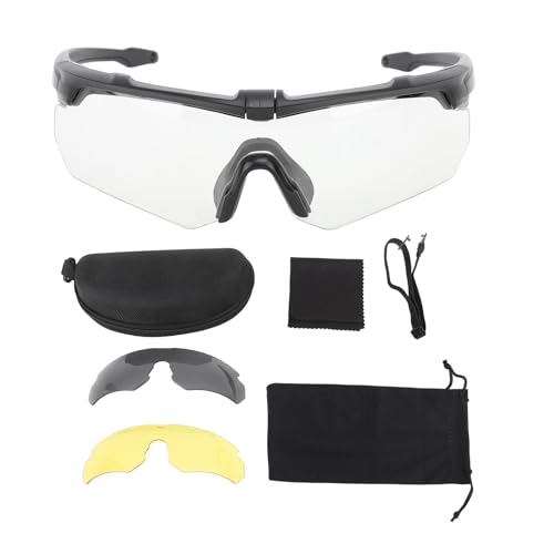 Lunettes de vélo UV Pilipane avec verres interchangeables en PC pour cycliste