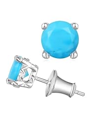 Natural Turquoise - White Gold