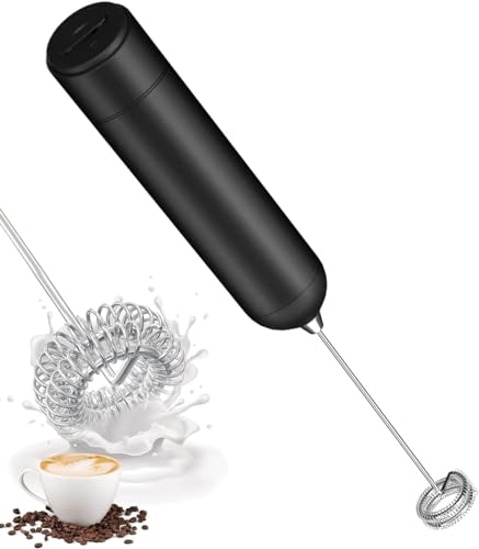 Electric Milk Frother Black