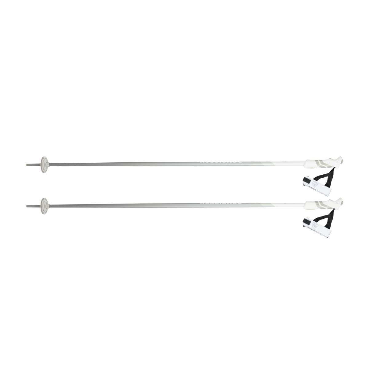 Rossignol - Kije narciarskie Electra Premium Silver Clip - Kobiety - Rozmiar 110 - Szary