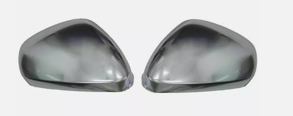 Coppia Calotte Satinate per Retrovisori Specchietti Specifiche per Giulietta dal 2010 Mito dal 2008 e 159 dal 2005 effetto Satinato - 800633-800634