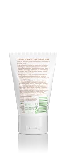 Alba Botanica Sunless Tanner, Gradual Bronzing Moisturizer, with Vitamin C and Shea Butter, 4 Oz (Packaging May Vary)
