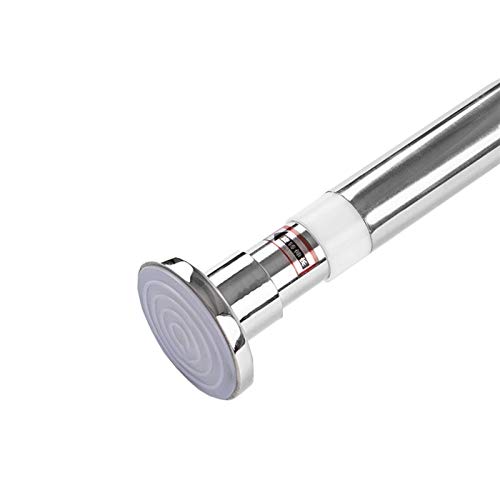 Duschvorhangstange aus Edelstahl Teleskop-Duschvorhangstange/Schiene/Stange, ausziehbare Stange ohne Bohren Life Stick, 60~100cm (35~60cm)