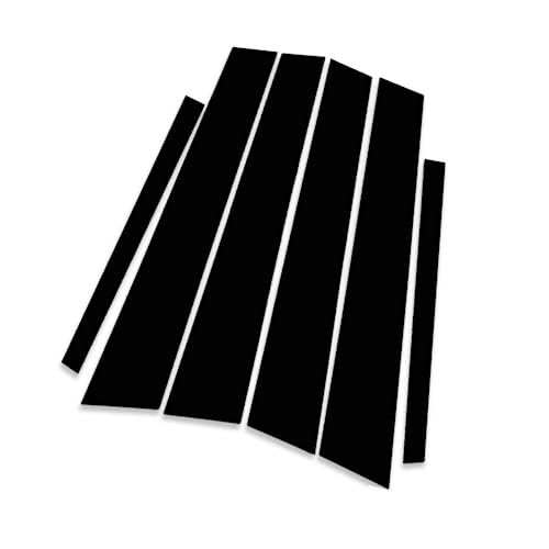 Embellecedor de pilar B negro para BMW Serie 5 F10 pegatinas de coche