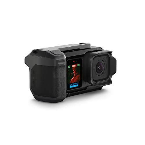 Image of GoPro Mission 1 PRO Grip Edition - Includes Mission 1 PRO Camera, Point-and-Shoot Grip, One Enduro 2 Rechargeable Battery, Removeable Lens Hood, Carrying Case