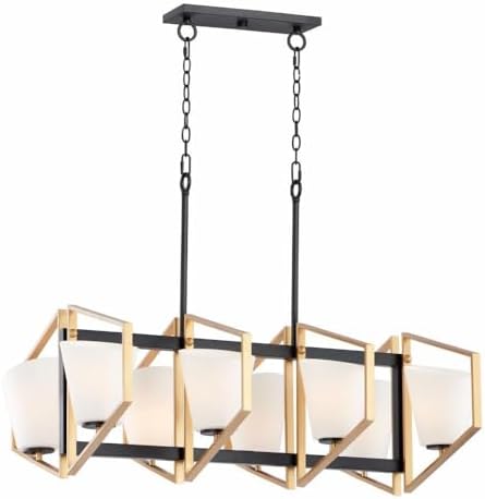 Maxim Oblique-8 Light Linear Pendant-29.5 Inches Wide by 28.25 inches high