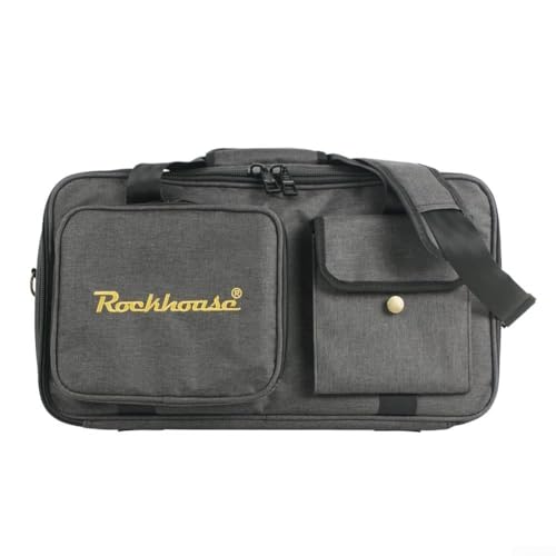 Gitarren-Effektpedal-Tasche, Effekt-Pedalboard-Tasche, umfassendes Paket mit Baumwollschutz, 3 Größen (M)