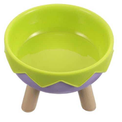 WEKAMOS 高さのあるペット用フードボウル 人間工学設計 首への負担を軽減 滑り止めベース付き 室内用 猫 犬 子犬 小型ペット対応 衛生的給餌 シンプルクリーニング