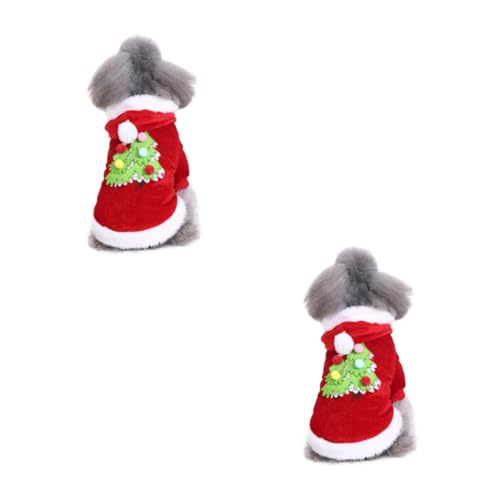 Costume de fête pour animaux de compagnie XL HMJGDHX Noël 2 pièces