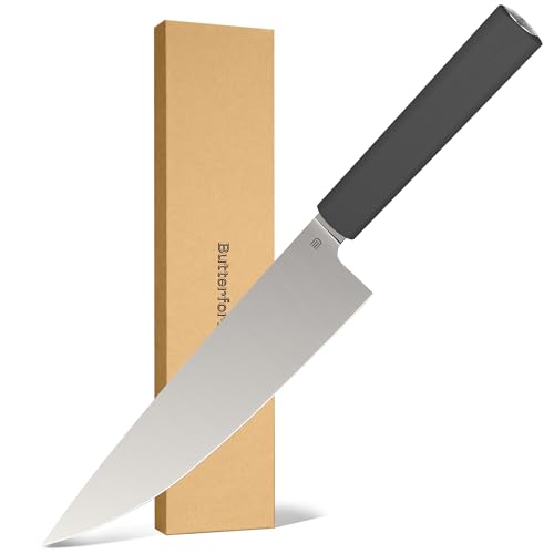 Butterfork 8 Inch Chef Knife, High Carbon Stainless Steel, Professional Kitchen Knife