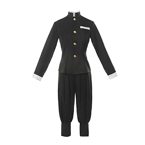 CR ROLECOS Mitsuri Cosplay for Demon Slayer Mitsuri Full Set Tomioka Giyuu Costume Giyuu Anime Outfit for Halloween