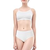 Relaxcare Womens Disposable Underwear for Travel-Postpartum-New Mom Essentials,High Waist Panties White, Medium (10pk)