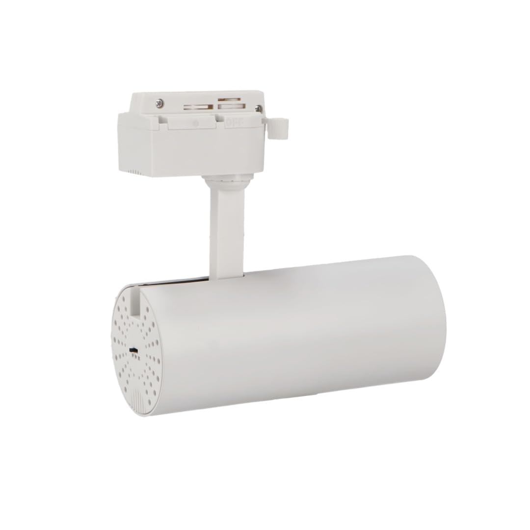 ANSIEN Reflektor LED 30W do jednofazowej szyny 2-przewodowej COB LED, (zmiana bieli CCT na zimno-neutralno-ciepły) komercyjne oświetlenie sufitowe LED
