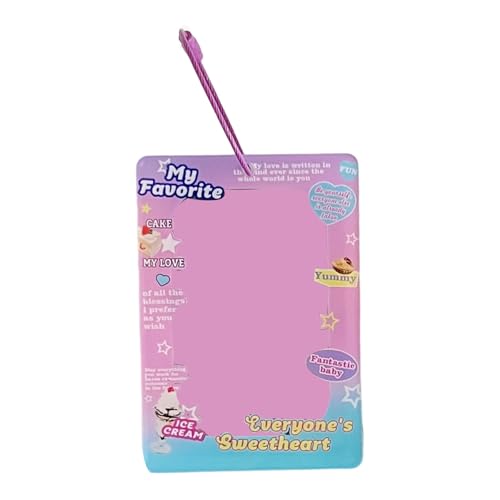 Photocard Holder Korean Popular Photo Card Keychain ID Pendant Keychain Student Sleeve ID Card Holder Protector