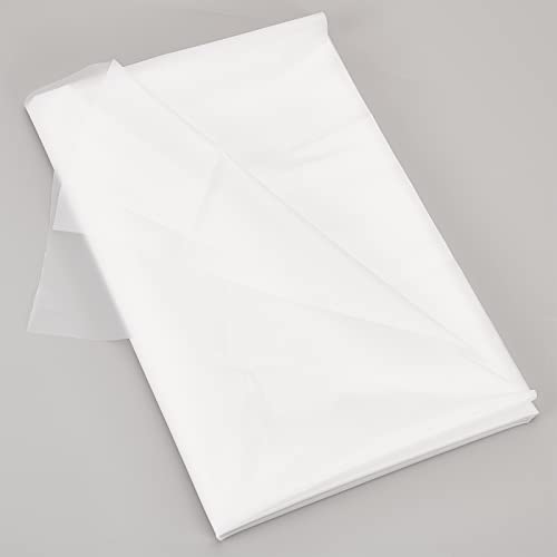 NBEADS 1.37x1m durchscheinender Stoff, 0,1 mm dick Klares TPU-Gewebe Wasserdichte Kleidung Mattiertes Wasserdichtes Material Für Regenmantel Kleidung Nähen Handwerk Dekoration