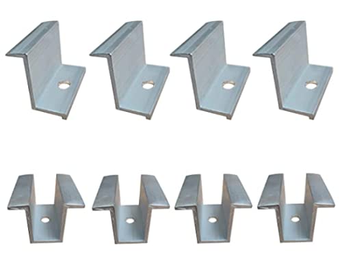 Solar Panel Mounting Clamp 35MM (End Clamp & Mid Clamp) (For 3 Panel (4 Mid Clamps & 4 End Clamps))-image-40